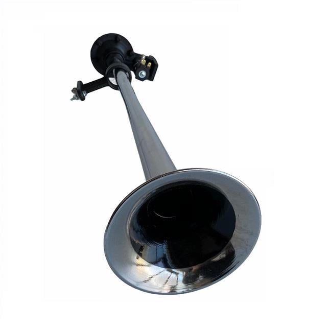 12V-24V HAVALI KORNA TEKLİ KROM 637 MM (MARİN)