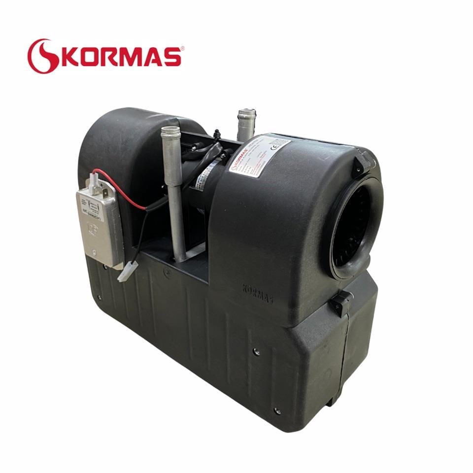 KORMAS 24V KALORİFER ÜNİTESİ (BLOWER) (2 DEVİR) (DİK BORULU)