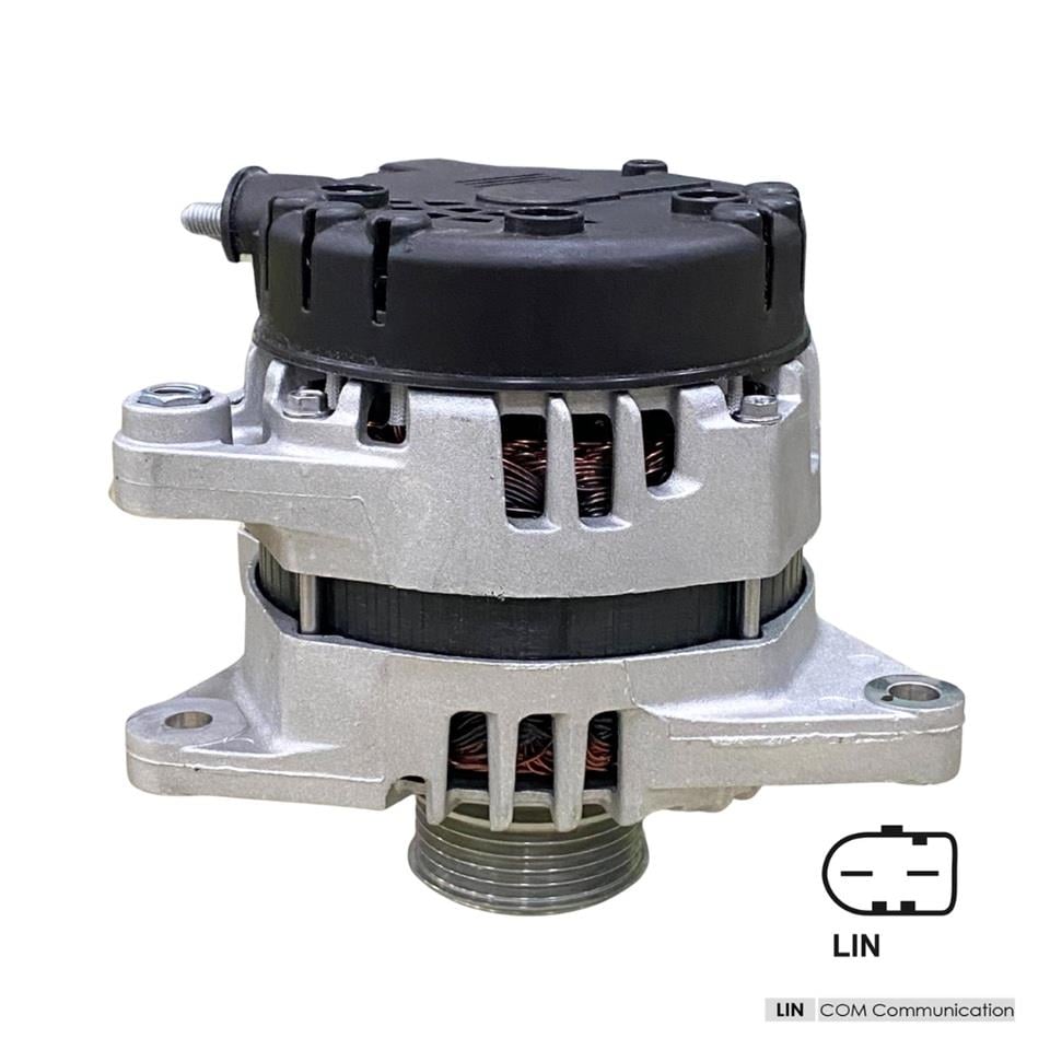 12V ALTERNATÖR DİNAMO 130 A (SOKETLİ TEK FİŞ) HYUNDAI ELANTRA IV/I20/I40-KIA CARENS IV/RIO/STONIC