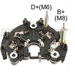 DİYOT TABLASI  BOSCH TİPİ 90 A 112 MM M6/M8 SAĞ BMW