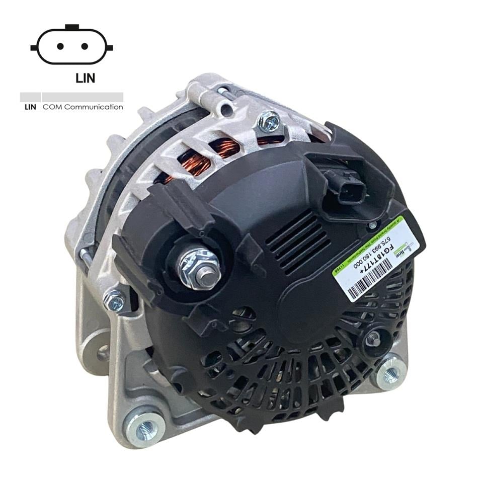 12V ALTERNATÖR DİNAMO 180 A (LIN) DACIA DOKKER/DUSTER/LOGAN-RENAULT CAPTUR/CLIO/KADJAR/MEGANE