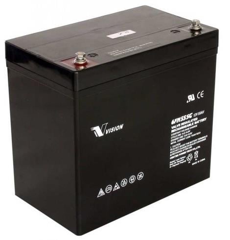 VISION 12V 55 AH JEL AKÜ (239*132*205) (17.30 KG)