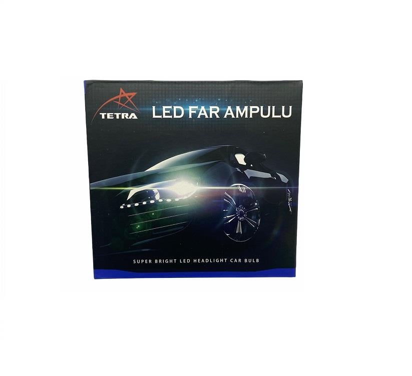 TETRA 9V-32V H11 CSP LED XENON FAR AMPUL SETİ 6500K 8000 LÜMEN