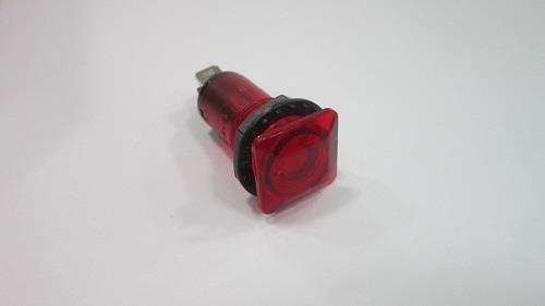 GÖZ LAMBASI KIRMIZI (KARE) (LED) (17 MM)