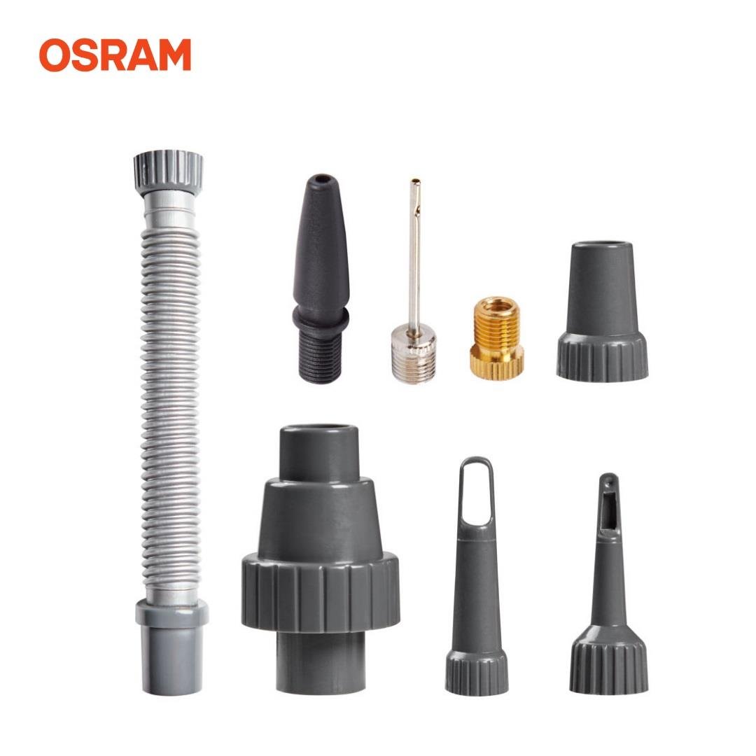 OSRAM LASTİK ŞİŞİRME HAVA KOMPESÖRÜ 180W (0-100 PSI / 0-6.9 BAR / 2 DK) (DİJİTAL) (ŞARJLI)