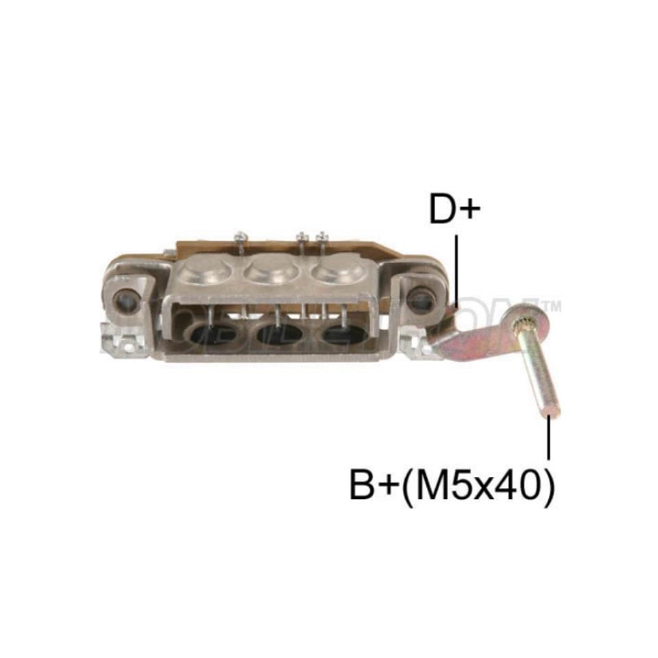 DİYOT TABLASI  MITSUBISHI TİPİ 71 MM 6 DİYOT (M5 SAĞ CIVATA) (İKAZ DİYOTLU) EM MAZDA-FORKLİFT