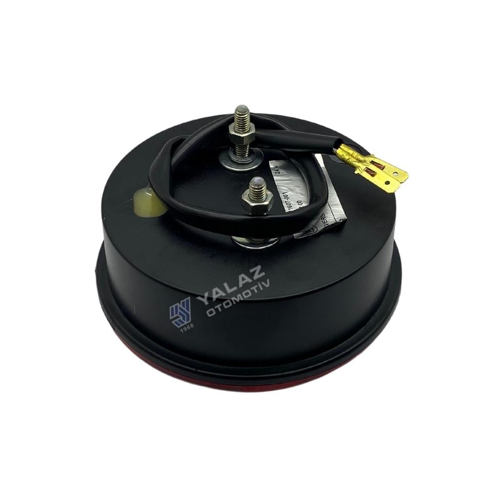 FARPLAS 24V GERİ VİTES LAMBASI LEDLİ (YUVARLAK) GÜLERYÜZ COBRA-MITSUBISHI-OTOKAR-TEMSA (122 MM)