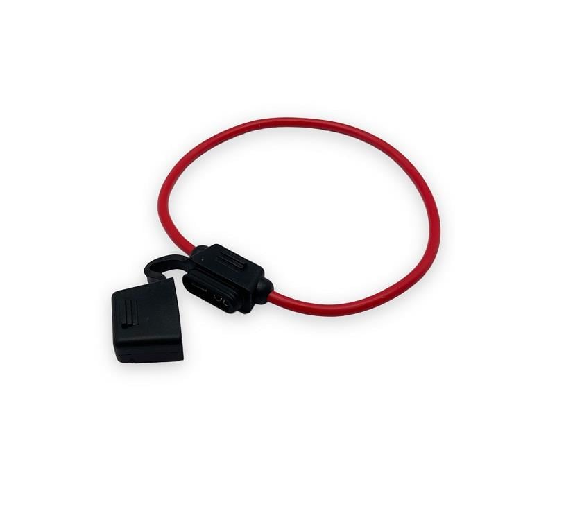 ENG BIÇAK SİGORTA YUVASI (3 MM KABLOLU) (SU GEÇİRMEZ KAPAKLI) (SİGORTASIZ)