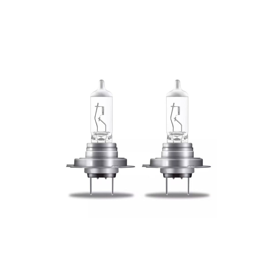 OSRAM 12V H7 AMPUL 55W +%100 PARLAK IŞIK +130 METRE FAZLA GÖRÜŞ NIGHT BREKE SILVER (2 AD)