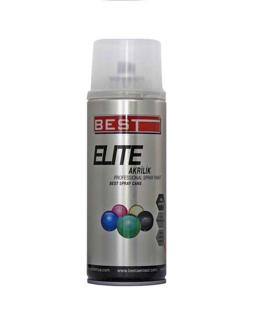BEST ELITE AKRİLİK SPREY BOYA METALİK GRİ 400 ML