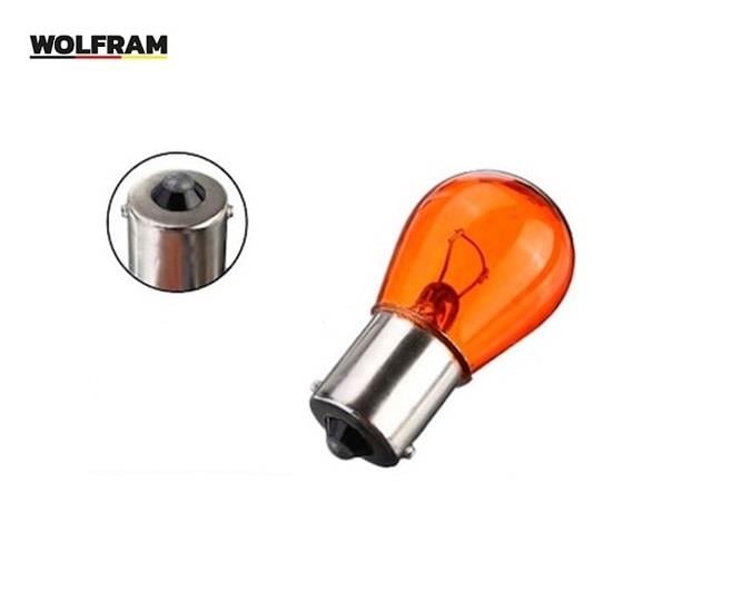 WOLFRAM 24V 93 AMPUL 21W SARI (YAKIN TIRNAK) GERMANY
