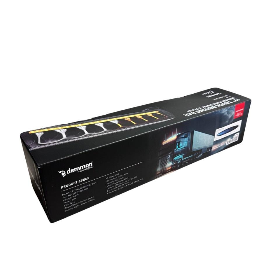 DEMMON 9V-32V LED BAR OFF-ROAD FONKSİYONLU ÇAKARLI SARI-BEYAZ (473*98*96 MM) IP67