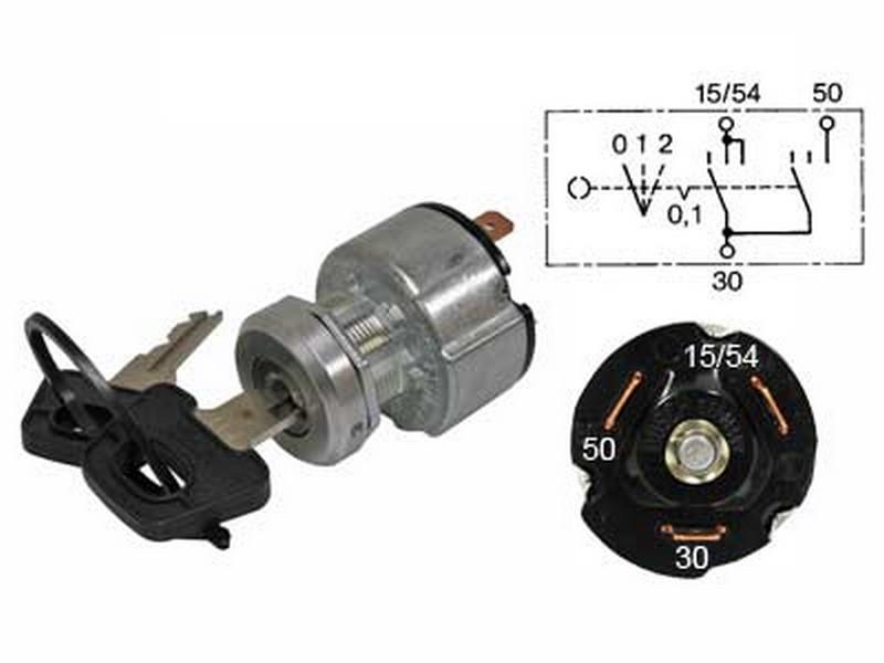 BOSCH KONTAK ANAHTARI (KISA TİP) (3 FİŞ) FORKLİFT