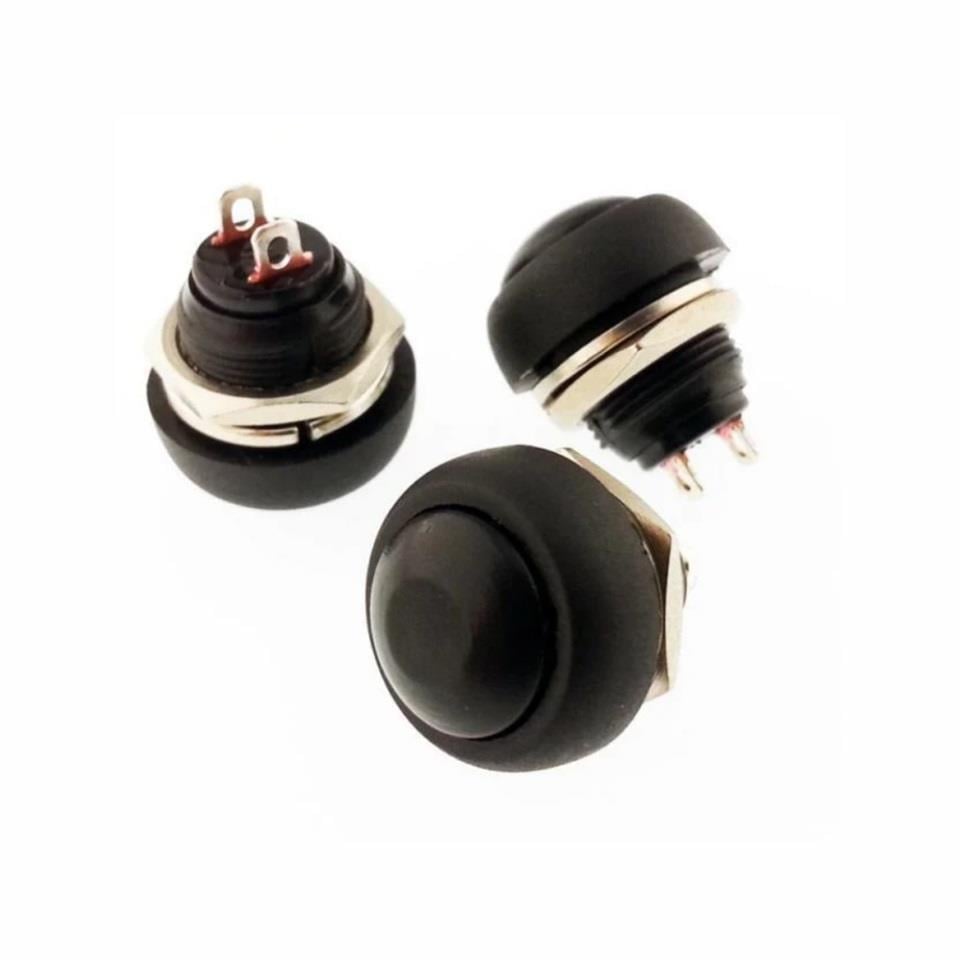 MİNİ BUTON (12 MM) SIYAH