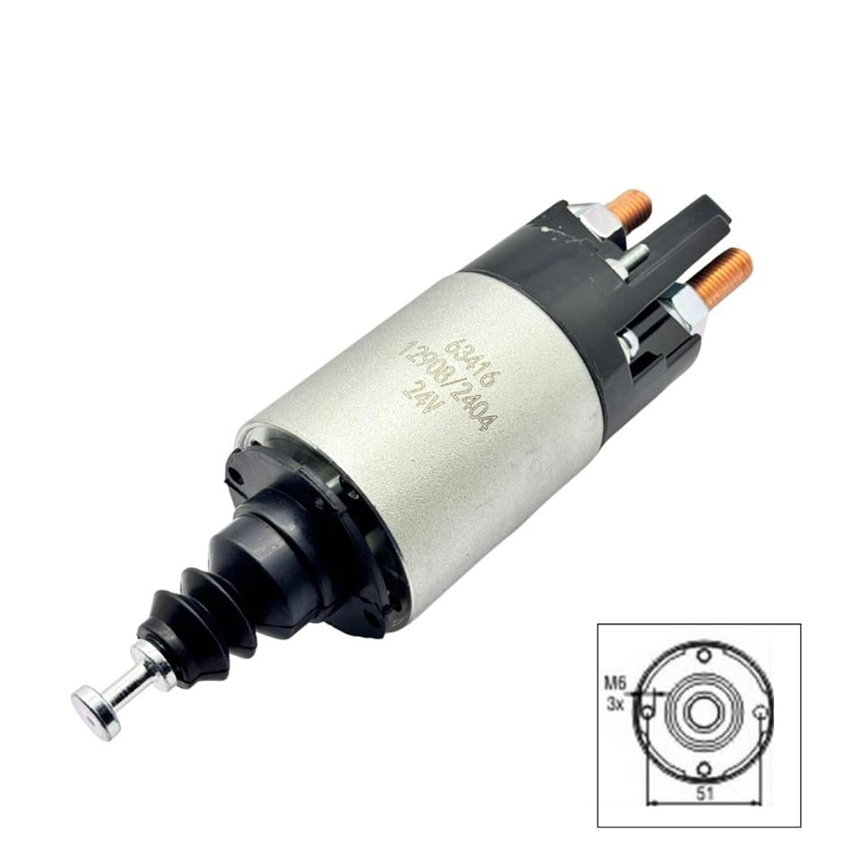 24V MARŞ OTOMATİĞİ MITSUBISHI TİPİ (12 MM CIVATA)