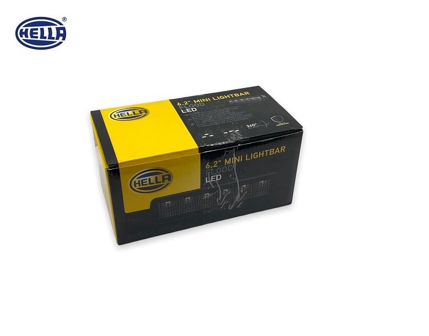 HELLA 10V-30V LED BAR OFF-ROAD 30W 5700K 2000 LÜMEN (GENİŞ AÇI) (6 LEDLİ) (157*60*50 MM)