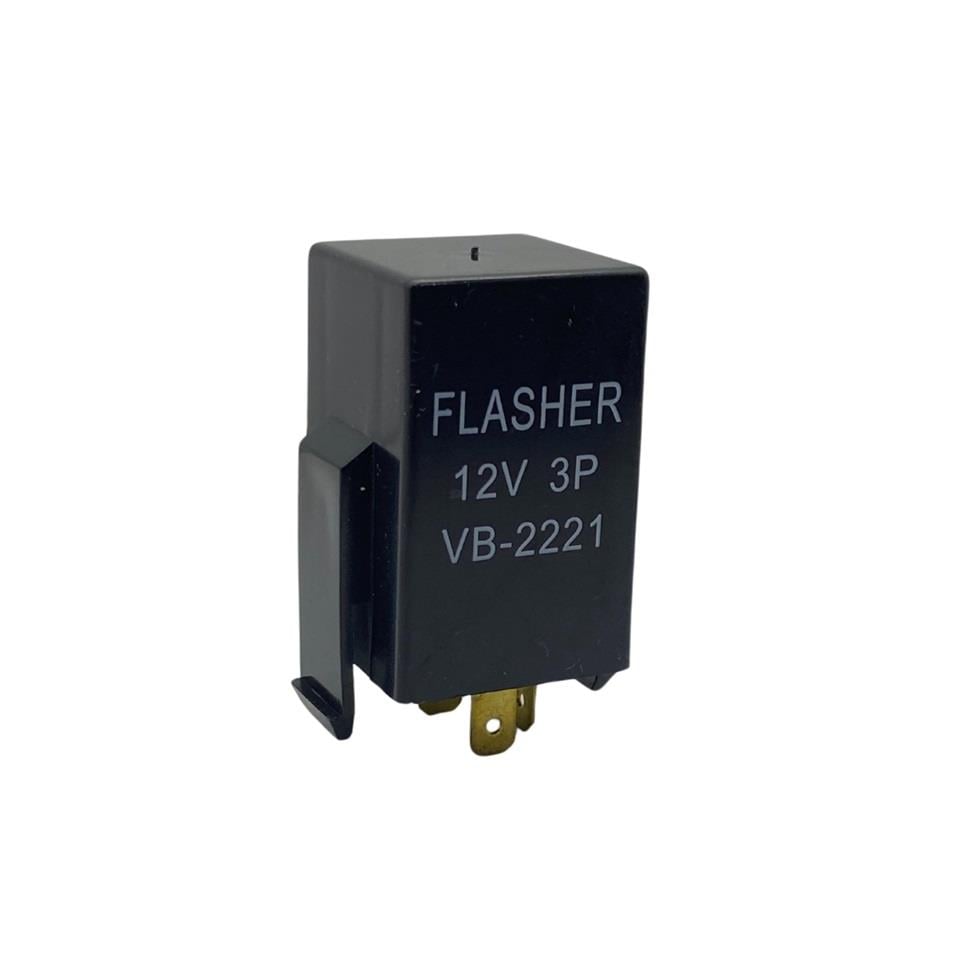 12V ELEKTRONİK FLAŞÖR JAPON TİPİ (3 FİŞ) (B-L-E)