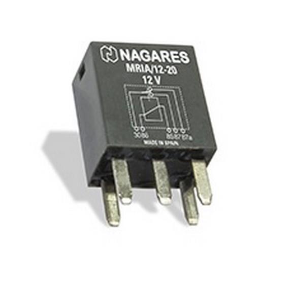 MAHLE-NAGARES 12V RÖLE 5 UÇLU 20/30 A MİKRO (USA TİPİ) (30-85-86-87-87a)