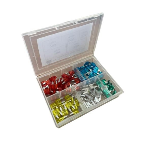 MİNİ BIÇAK SİGORTA KARIŞIK (10 A*15 A*20 A*25 A*30 A) (100 AD)