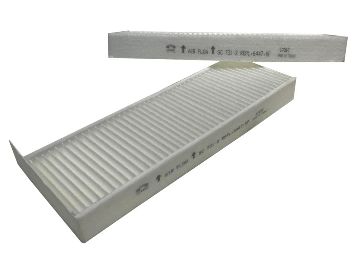 SARDES POLEN FİLTRESİ (2'Lİ) ALFA ROMEO-CITROEN-FIAT-OPEL-PEUGEOT