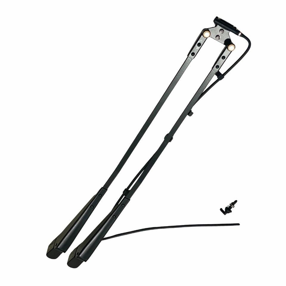 SİLECEK KOLU ÇİFTLİ ANA KOL+YARDIMCI KOL GRUBU (6 MM/17 MM BRAKETLİ-FISKİYELİ) (KONİK FREZE) 700 MM