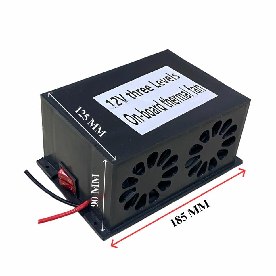 12V AYAK ALTI ISITICI FANLI (UNIVERSAL KALORİFER) (ÇİFT DEVRE) PLS