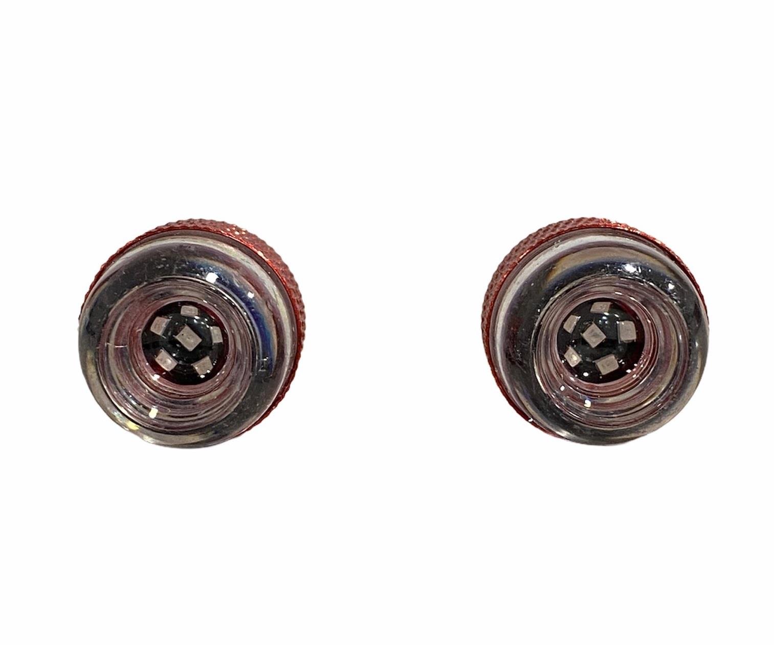 PHOTON 12V 93 AMPUL 6 LEDLİ MERCEKLİ (KIRMIZI) (2 AD)