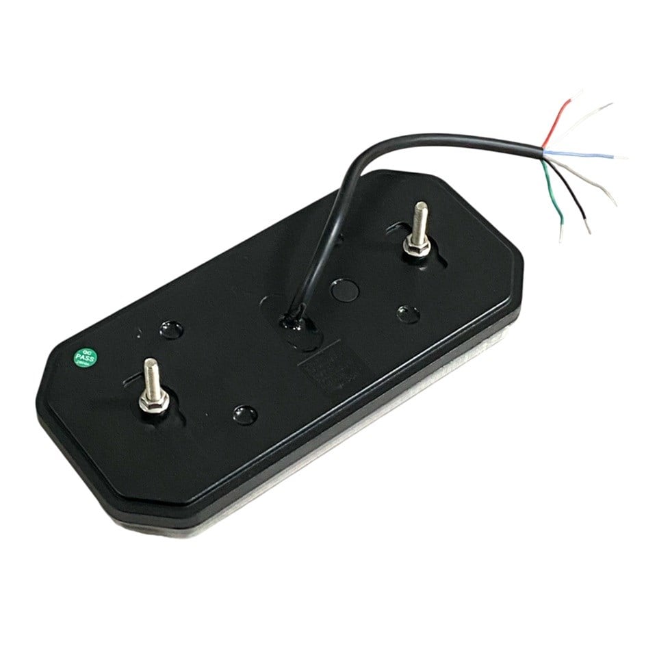 WOLFRAM 12V-30V STOP LAMBASI LEDLİ (6 FONKSİYONLU) (?*? MM) SAĞ E9