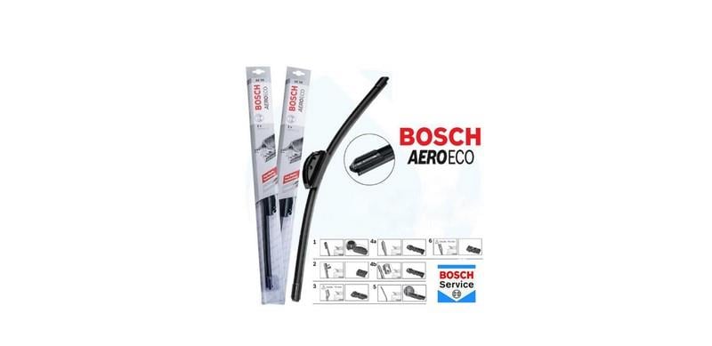 BOSCH SİLECEK SÜPÜRGESİ 550 MM AEROECO (AEROTWIN) (6 APARATLI) (AE55)
