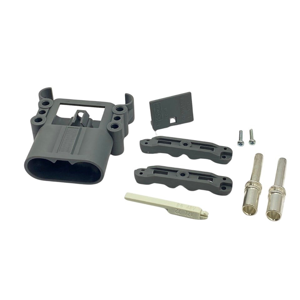 ELEKTRİKLİ FORKLİFT AKÜ SOKETİ 160 A (35 MM/50 MM) (ERKEK KÜÇÜK)