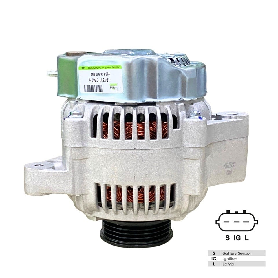 12V ALTERNATÖR DİNAMO 70 A (3 FİŞ OVAL SOKET) (S-IG-L) TOYOTA COROLLA 1.6 1992-1999