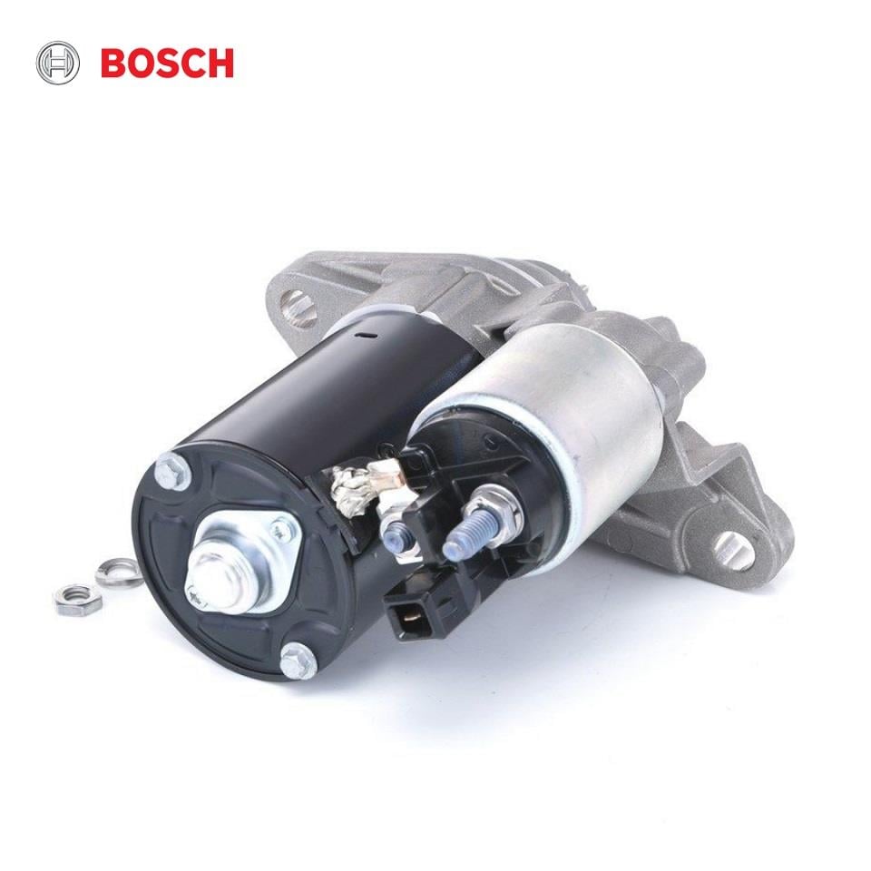 BOSCH 12V MARŞ MOTORU 10 DİŞ 1 KW TERS (KARE SOKET) AUDI-SEAT-SKODA-VW BENZİNLİ