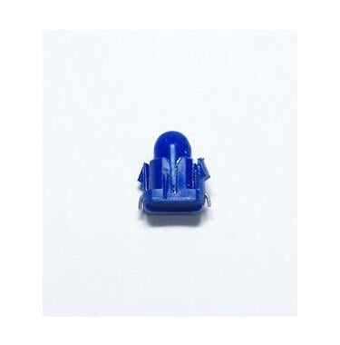 12V DUYLU GÖSTERGE AMPULÜ DİPSİZ (YAN TIRNAKLI) MAVİ