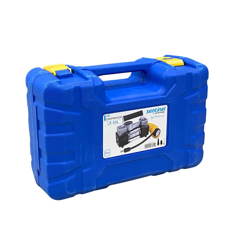 12V LASTİK ŞİŞİRME HAVA KOMPRESÖRÜ METAL ÇİFT PİSTONLU 150 psi (TAMİR KİTLİ)