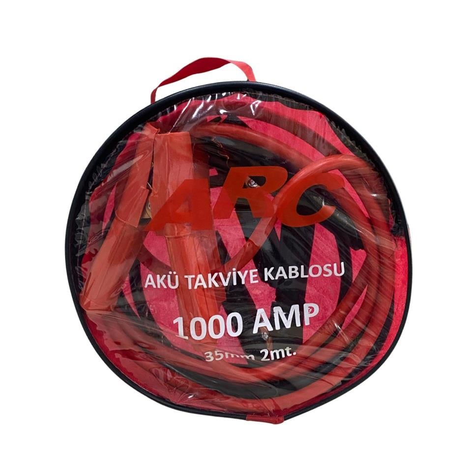 AKÜ TAKVİYE KABLOSU 1000 AH 35 MM TAKIM (2 MT)