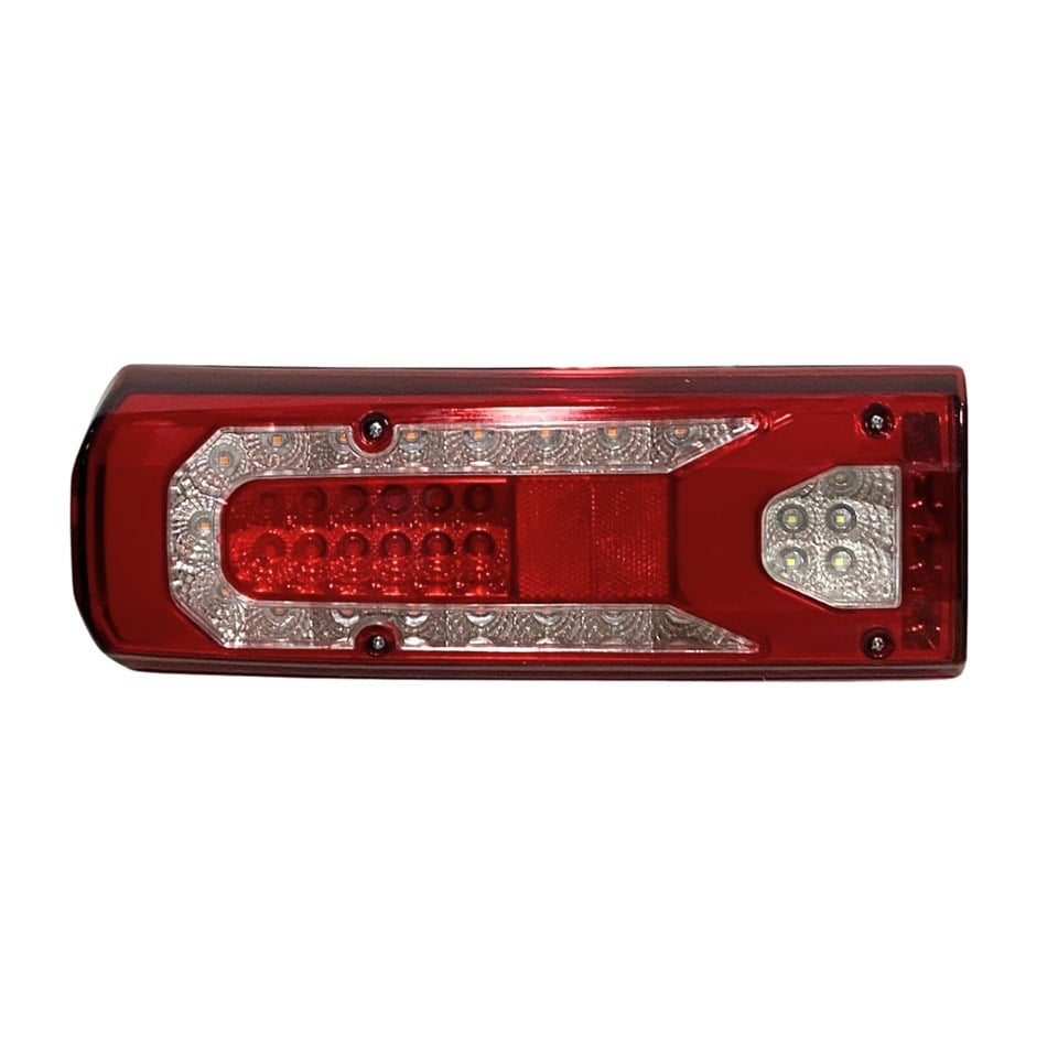 10V-30V STOP LAMBASI LEDLİ (KAYAR SİNYALLİ) (KABLOLU) (360*130*100 MM) MERCEDES ACTROS/AROCS SOL