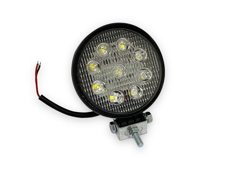 NIKEN 9V-48V ÇALIŞMA LAMBASI 27W (9 LEDLİ) YUVARLAK (114 MM)