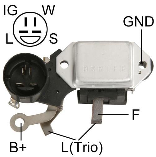 12V KÖMÜRLÜ KONJEKTÖR HITACHI TİPİ (4 FİŞ) (IG-W-S-L) OPEL ASTRA/CORSA/VECTRA DİZEL