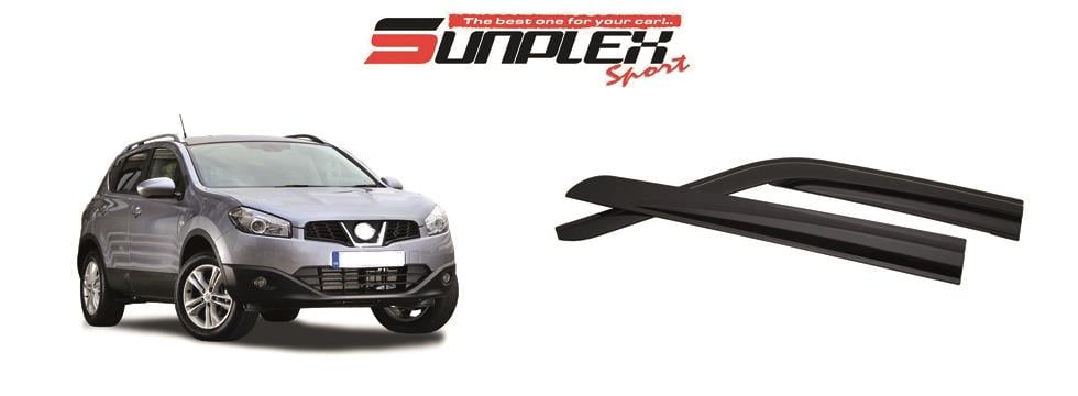 SUNPLEX CAM RÜZGARLIĞI MUGEN NISSAN QASHQAI 2007-2014 (4 AD)