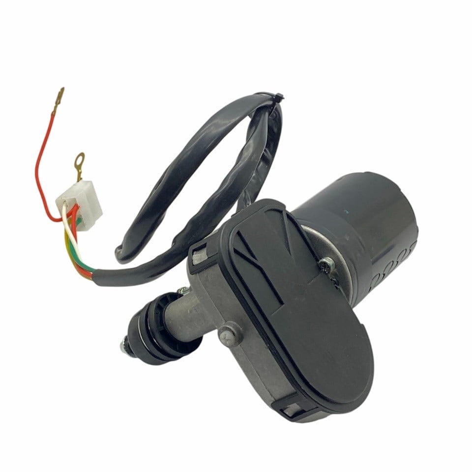 12V SİLECEK MOTORU TEK MİLLİ 90° KABİN