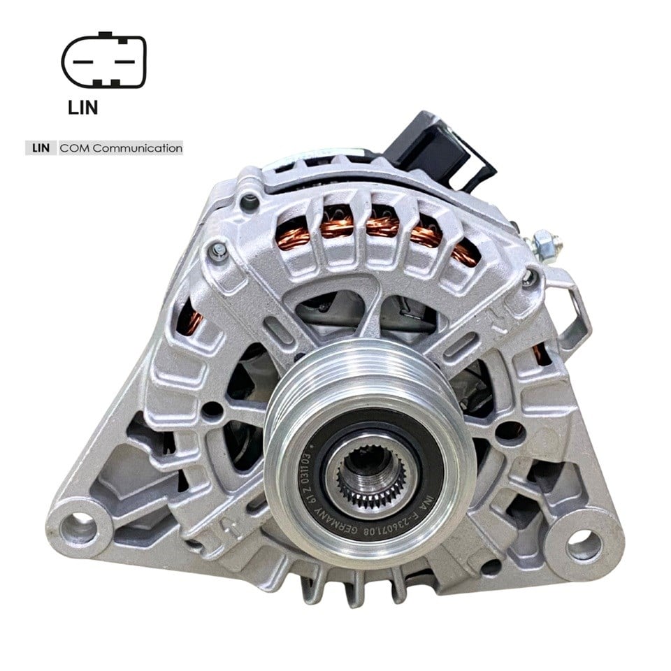 12V ALTERNATÖR DİNAMO 120 A (TEK FİŞ) (LIN) HYUNDAI ELANTRA IV/I20/I40-KIA CARENS IV/RIO/STONIC 