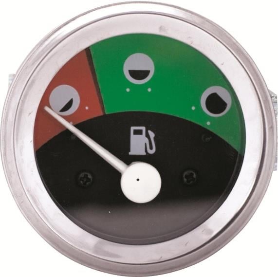 12V YAKIT SAATİ RENKLİ 52 MM