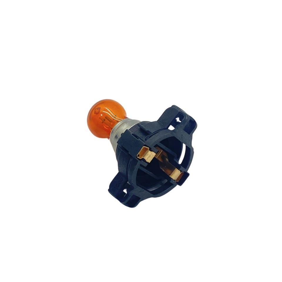 12V SİNYAL AMPULÜ SOKETLİ SARI PY24W