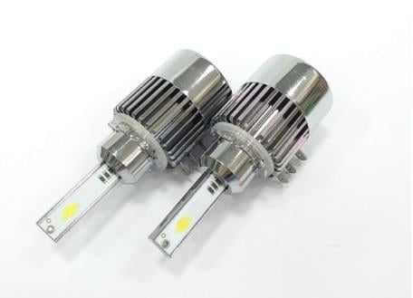 8-48V H15 LED FAR AMPUL SETİ 6000K 6500 LÜMEN (COB LED) (KOREA)