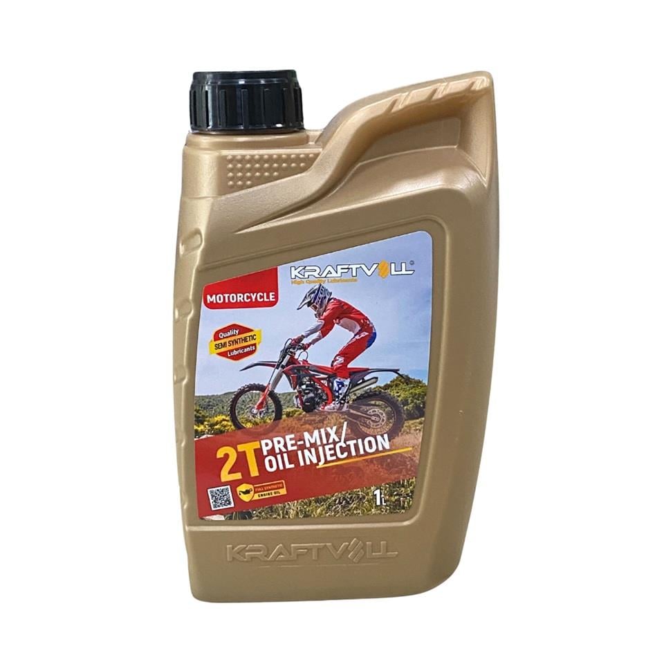 KRAFTVOLL İKİ ZAMANLI MOTOR YAĞI (50 CC'DEN KÜÇÜK MOTORLAR İÇİN) (2T) (1 LT)