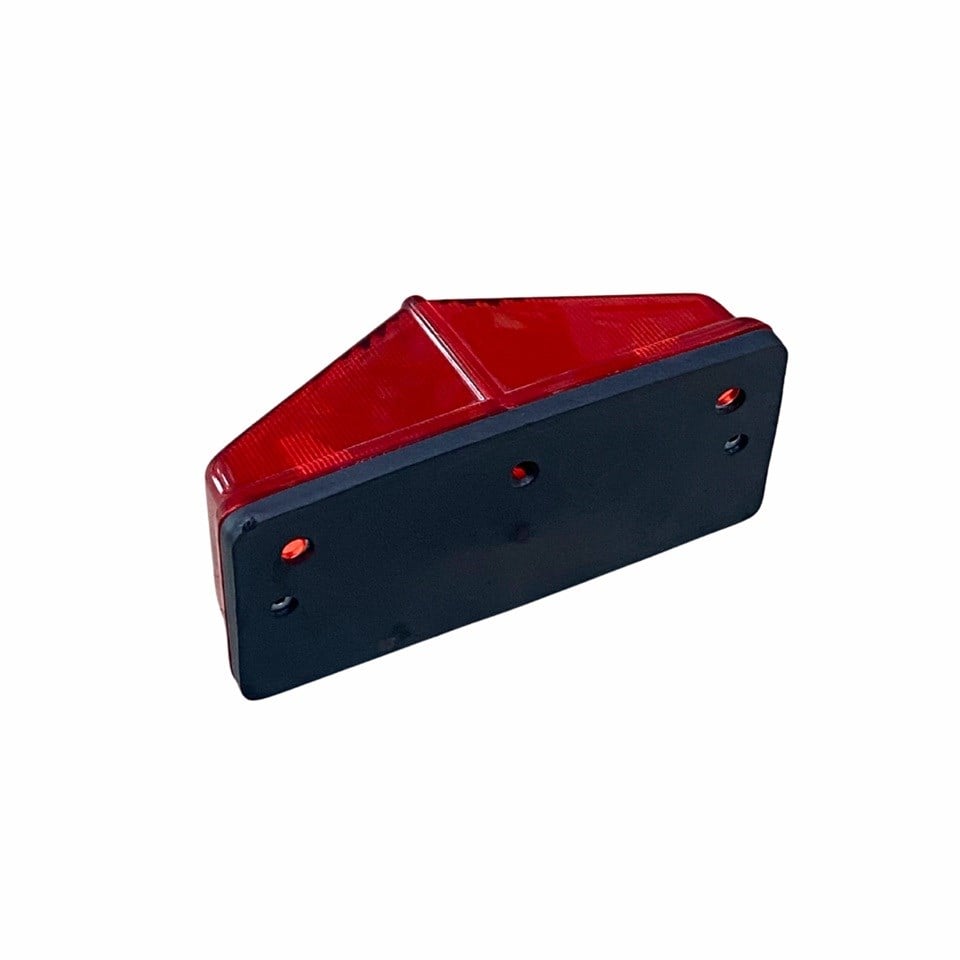 SIM İKAZ LAMBA KIRMIZI (PİRAMİT TİPİ) (105*46 MM)