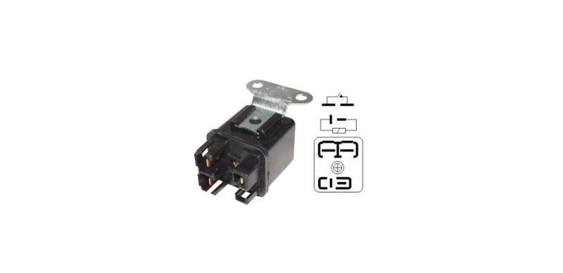 24V KIZDIRMA ÖNCESİ RÖLE 4 UÇLU ISUZU