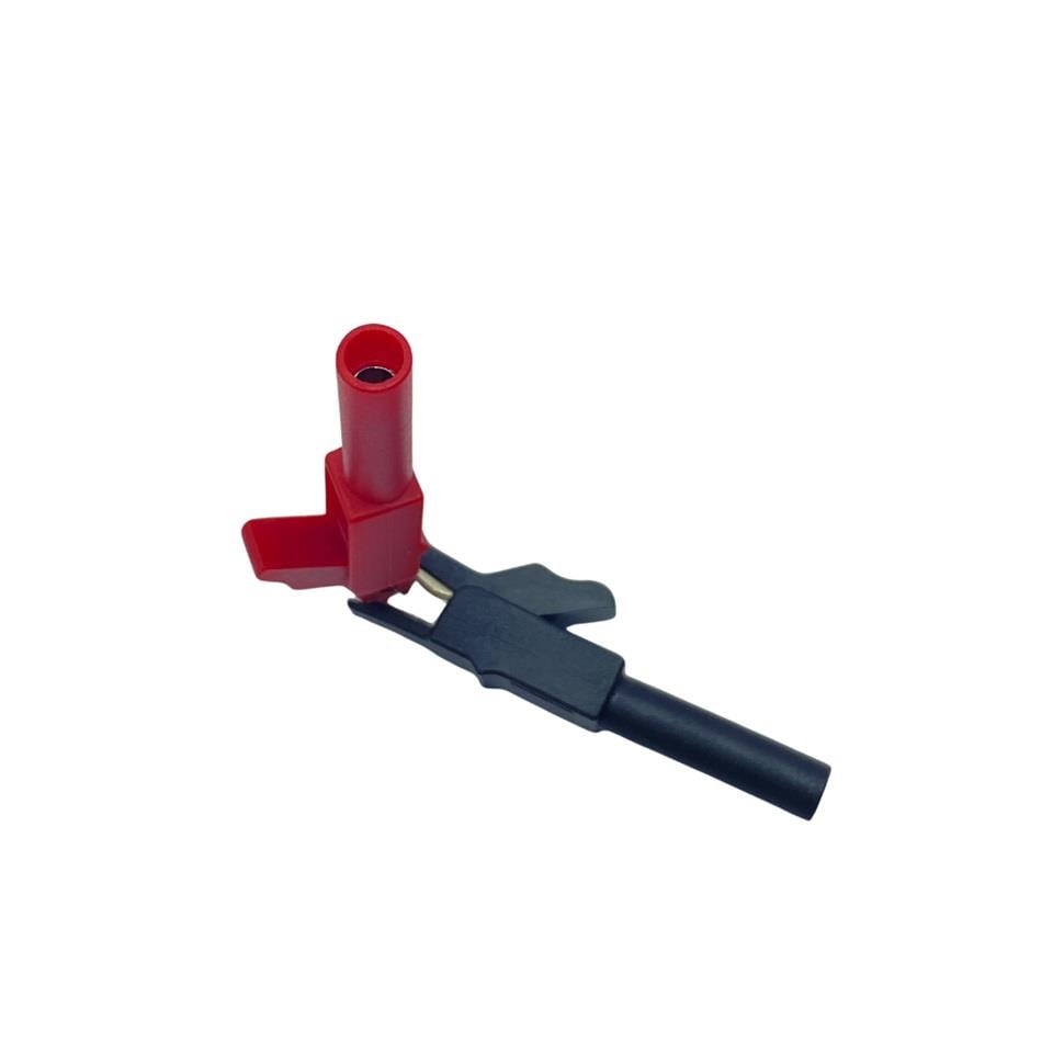 AKÜ MAŞASI İZOLELİ (KROKODİL) (BOY:56 MM-DELİK ÇAPI:4 MM) (2 AD) IC-243B