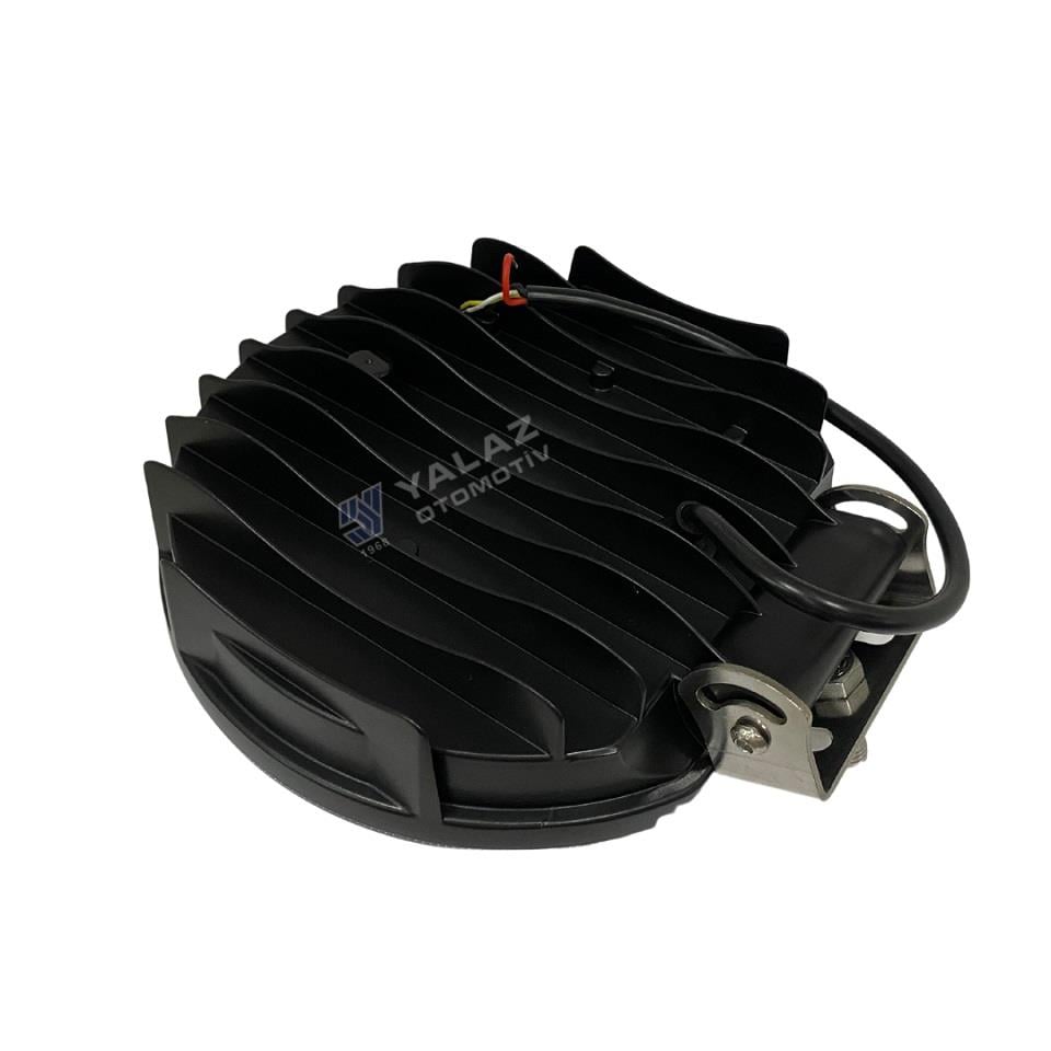 9V-32V LED LAMBA OFF-ROAD YUVARLAK (SİYAH) RALLYE 3000 SARI-BEYAZ (220 MM)