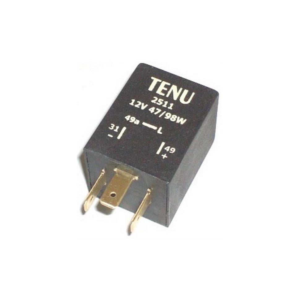 12V ELEKTRONİK FLAŞÖR 3 UÇLU (31-49a-49) (KISA TİP)
